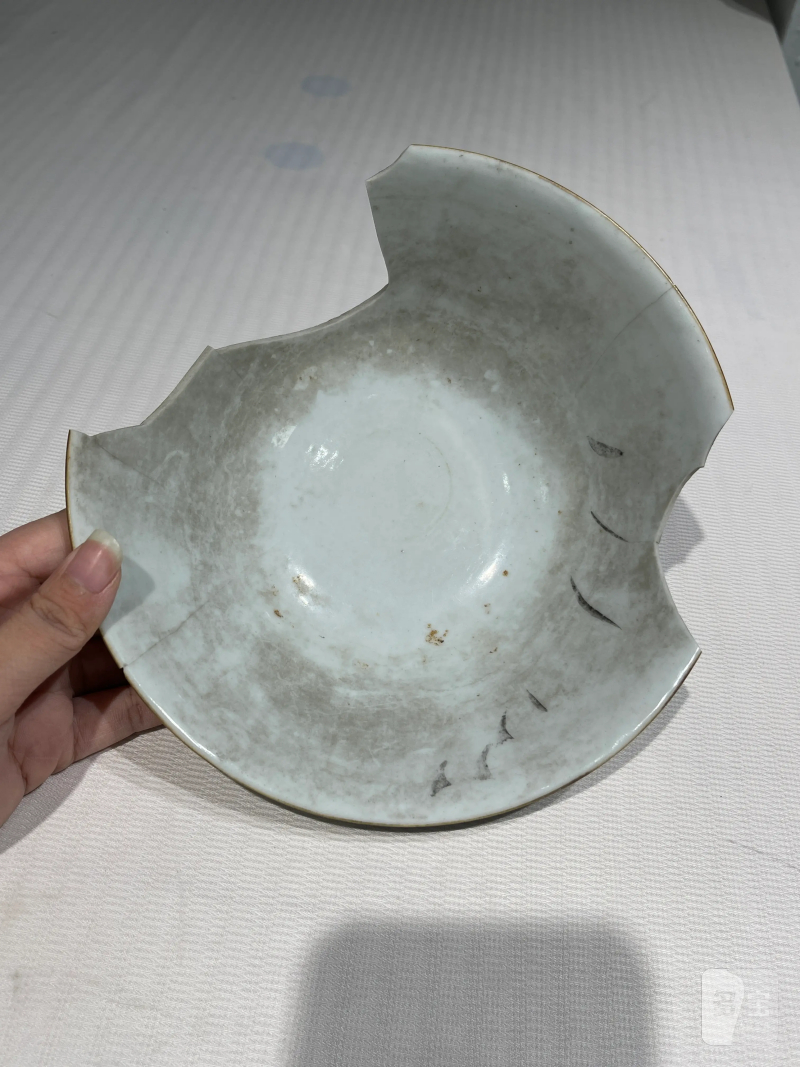 清代 粉彩杯、碗一组十三件 - 图21